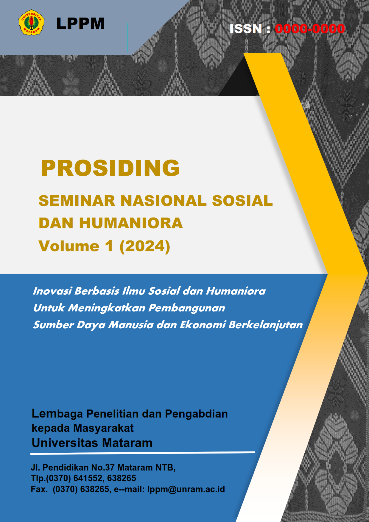 					View Vol. 1 (2024): Prosiding Seminar Nasional Sosial dan Humaniora
				