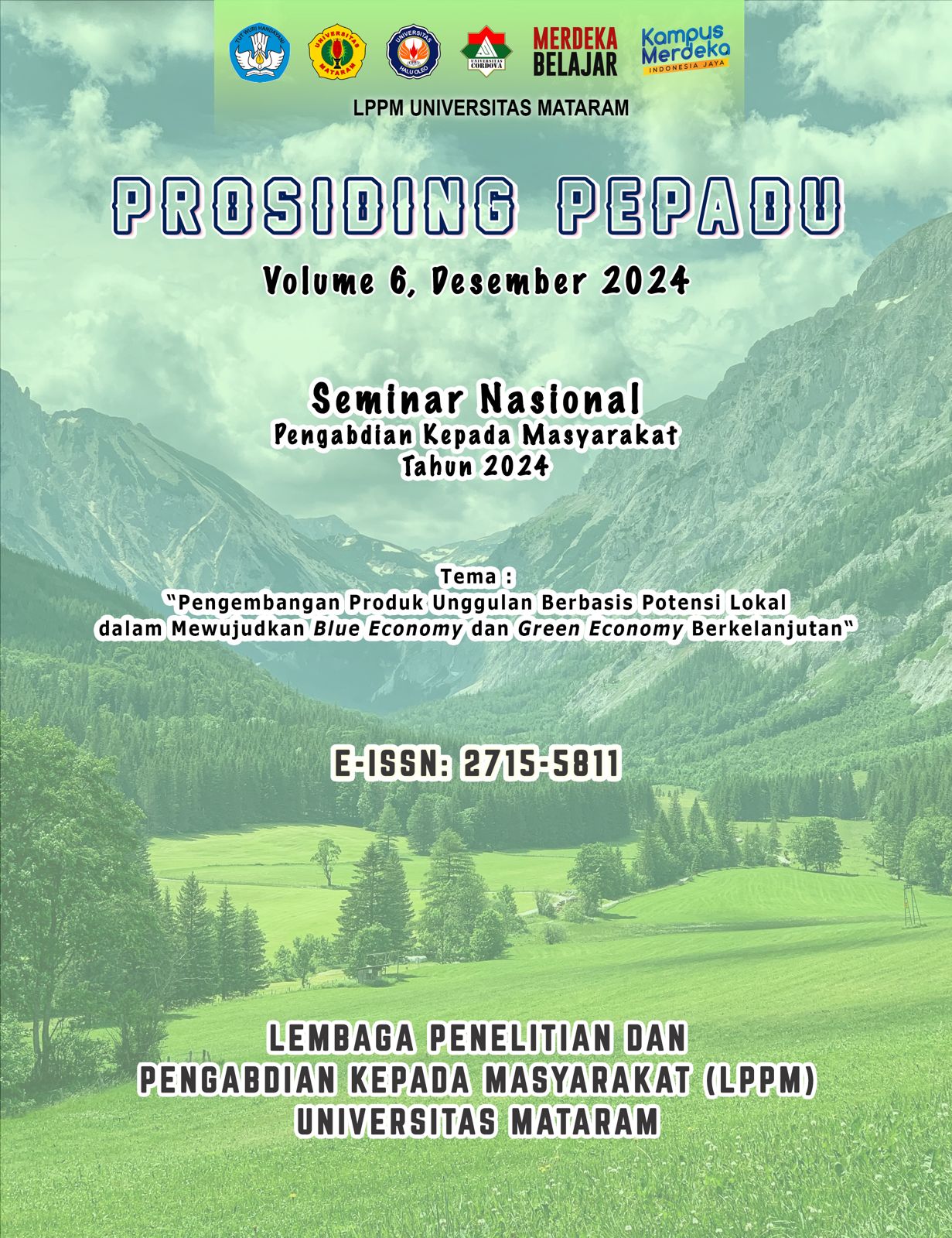 					View Vol. 6 No. 1 (2024): Prosiding PEPADU
				