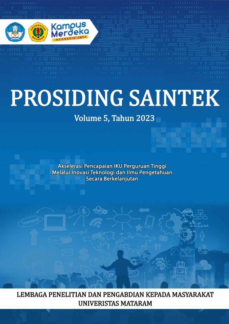 					View Vol. 5 (2023): Prosiding SAINTEK
				